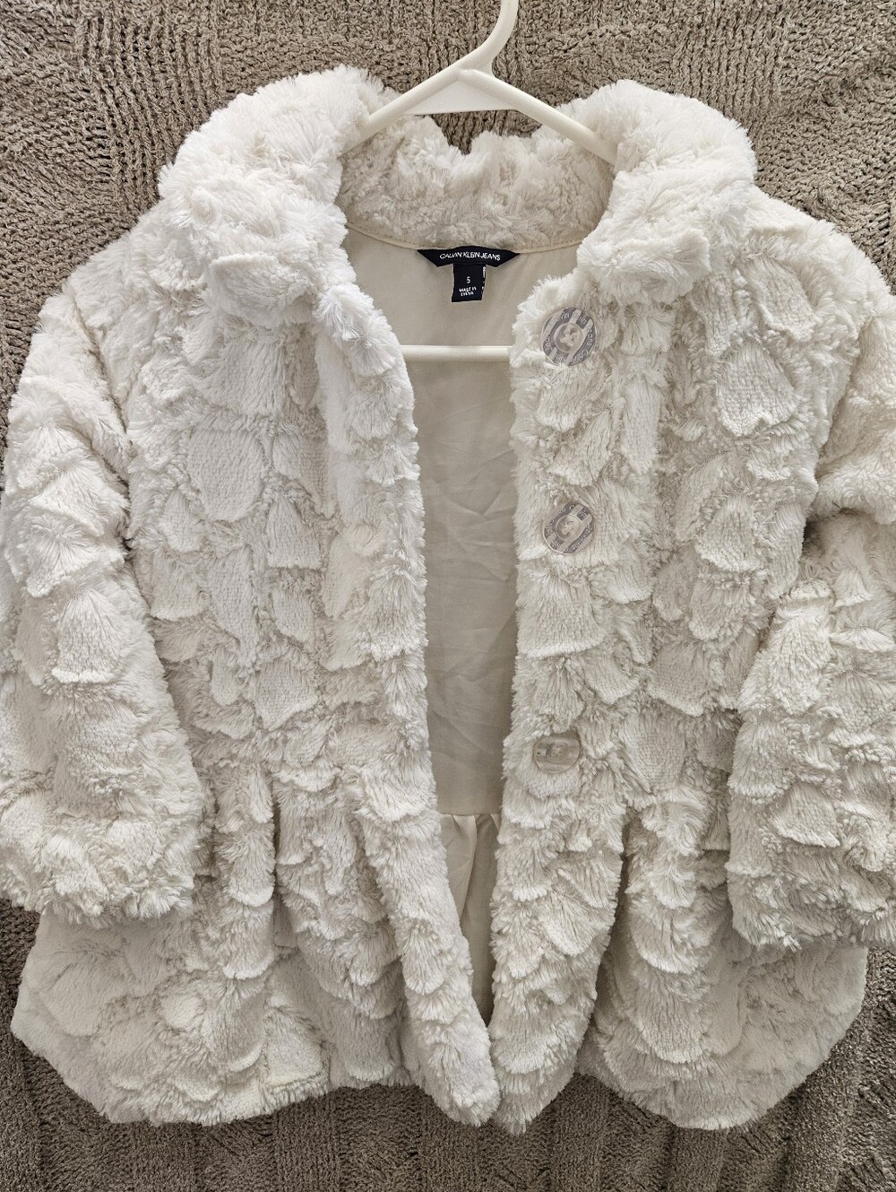 Girls Faux Fur Winter Coat